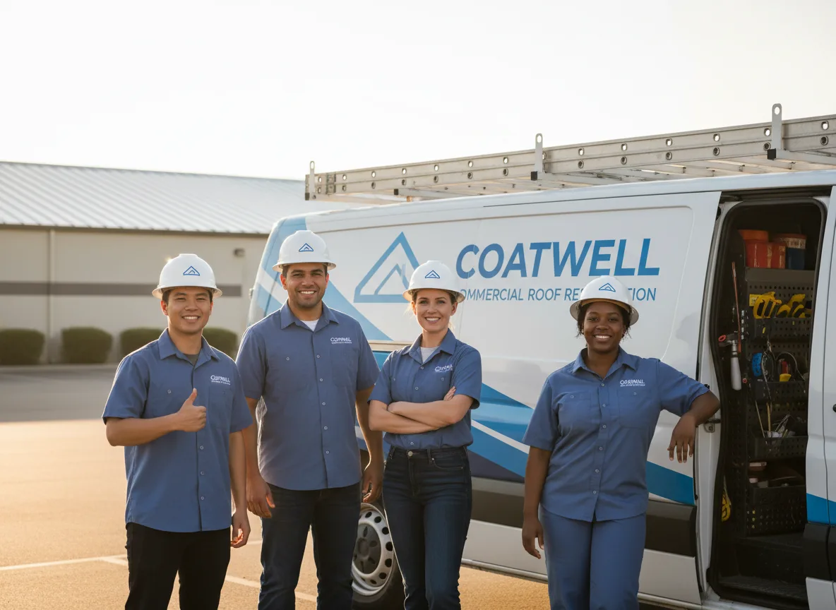Commercial roof coating company in East Walpole, MA